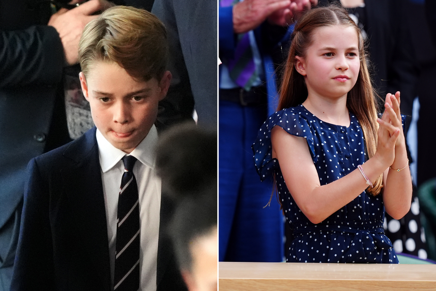 \u200bPrince George and Princess Charlotte both attended sporting events this year