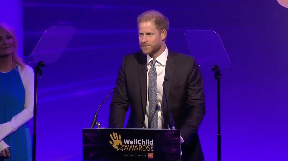 u200bPrince Harry speaks at the WellChild Awards