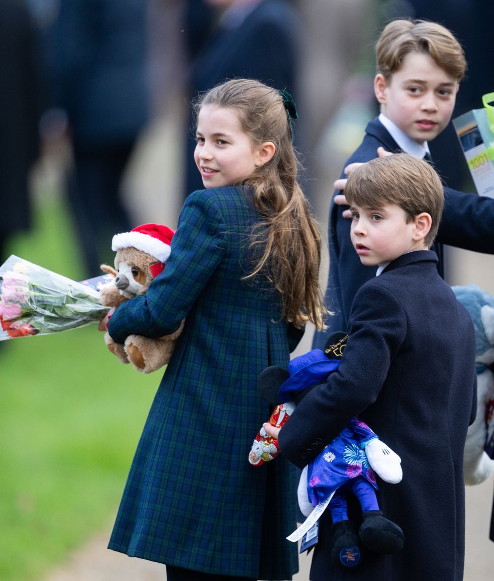 u200bPrince Louis, Princess Charlotte and Prince George