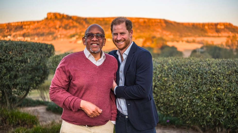 u200bPrince Seeiso of Lesotho and Prince Harry