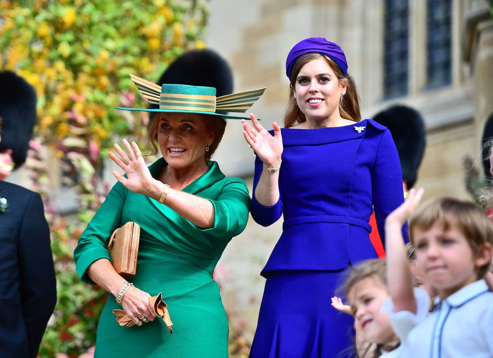 u200bPrincess Beatrice and her mother Sarah Ferguson