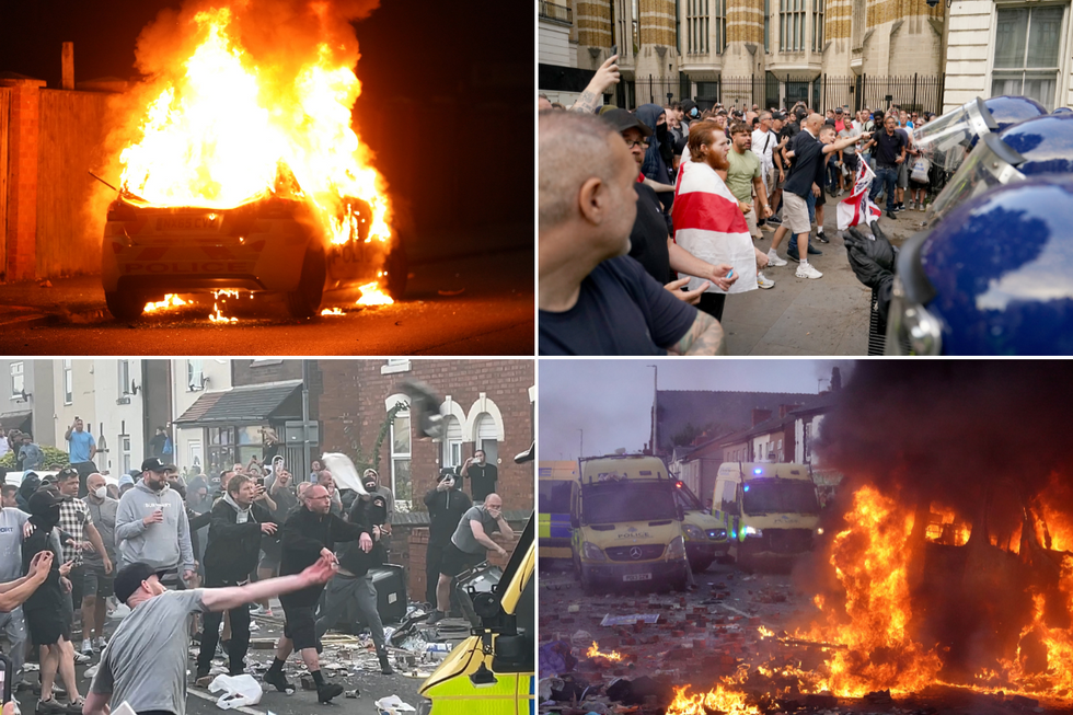 \u200bProtests broke out across the UK following the attack in Southport