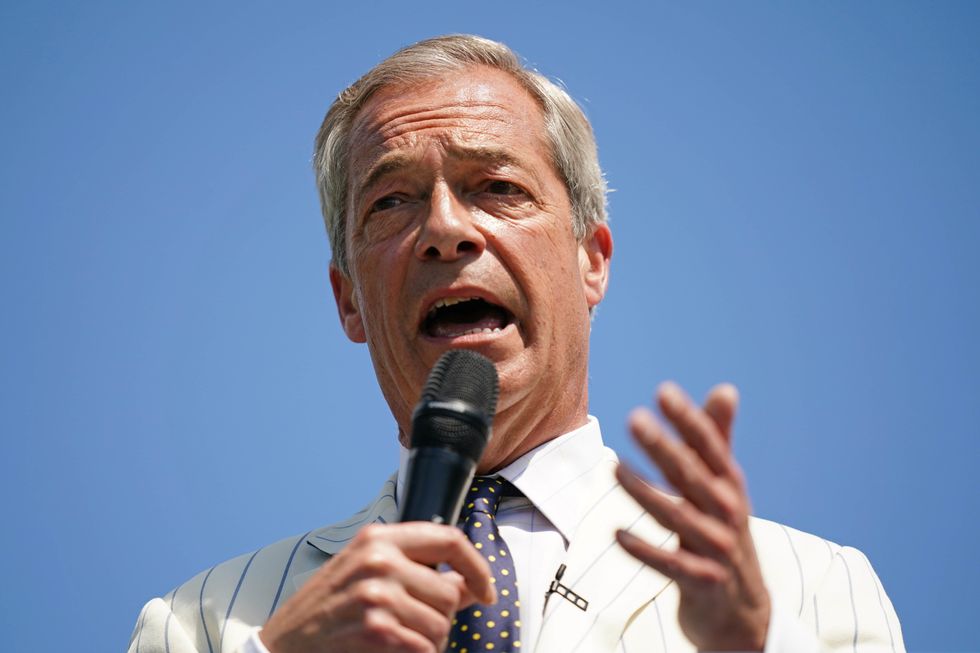 u200bReform UK leader Nigel Farage