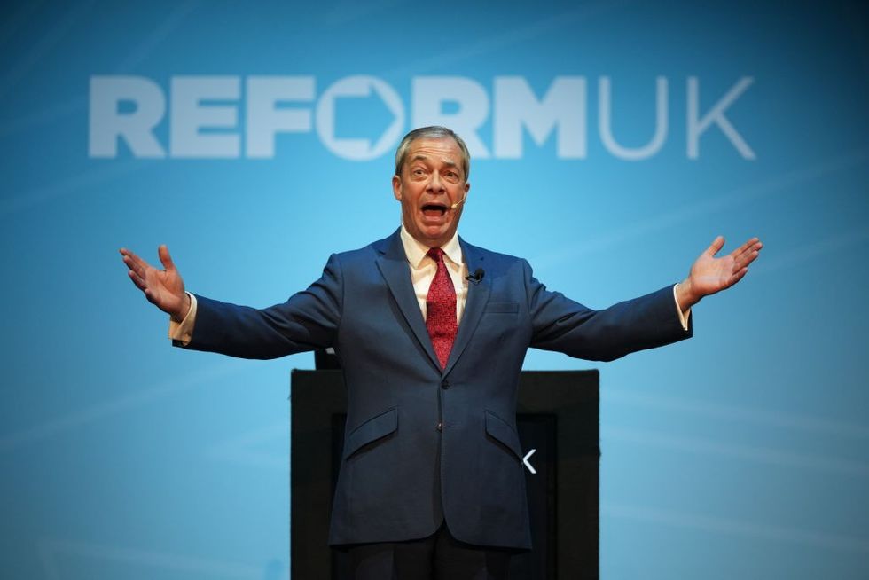 \u200bReform UK leader Nigel Farage