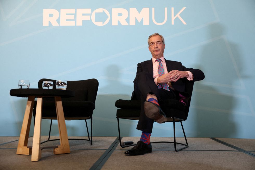 u200bReform UK party leader Nigel Farage