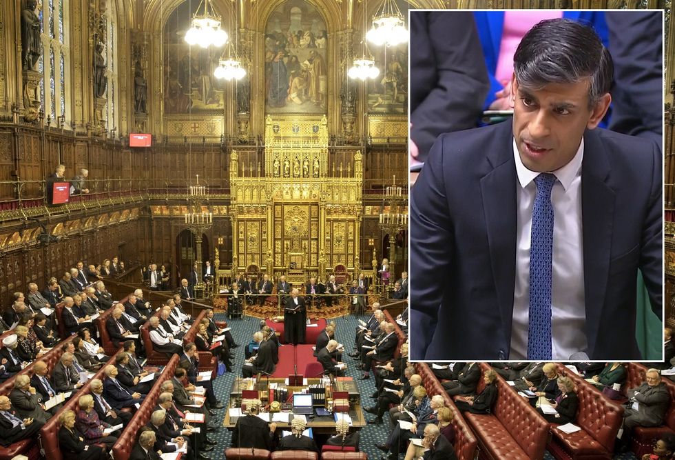 Rishi Sunak Warns Lords Against Attempt To Frustrate Rwanda Bill As Peers Gear Up To Delay 3939