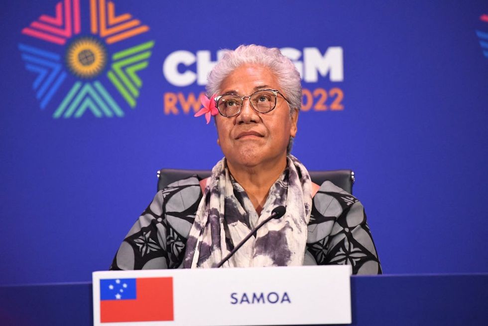 u200bSamoan Prime minister Afioga Fiame Naomi Mata'afa