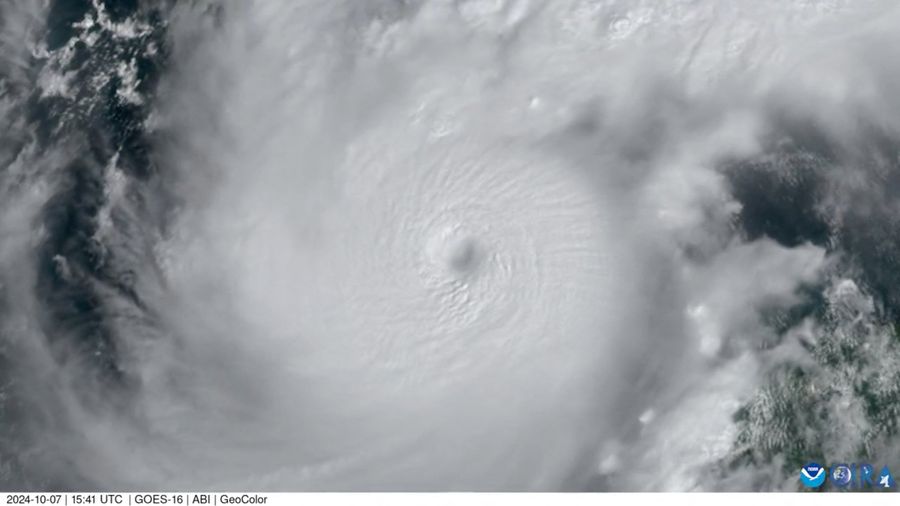 \u200bSatellite image of Hurricane Milton