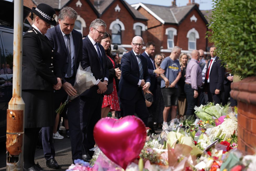 u200bSir Keir Starmer attending a memorial