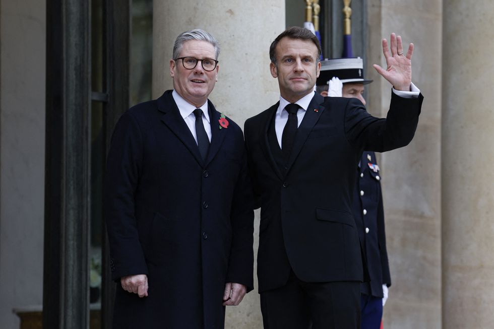 \u200bStarmer has met with President Macron