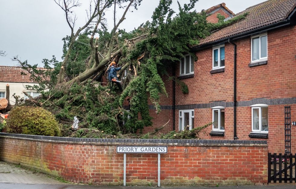 u200bStorm Darragh caused widespread damage across the UK