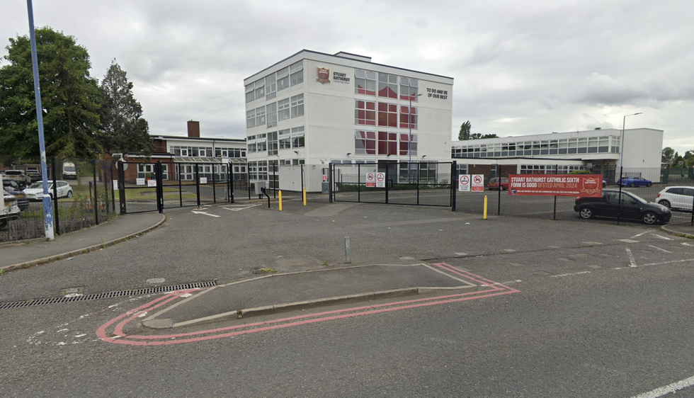 u200bStuart Bathurst Catholic High School in Wood Green Road, Wednesdbury