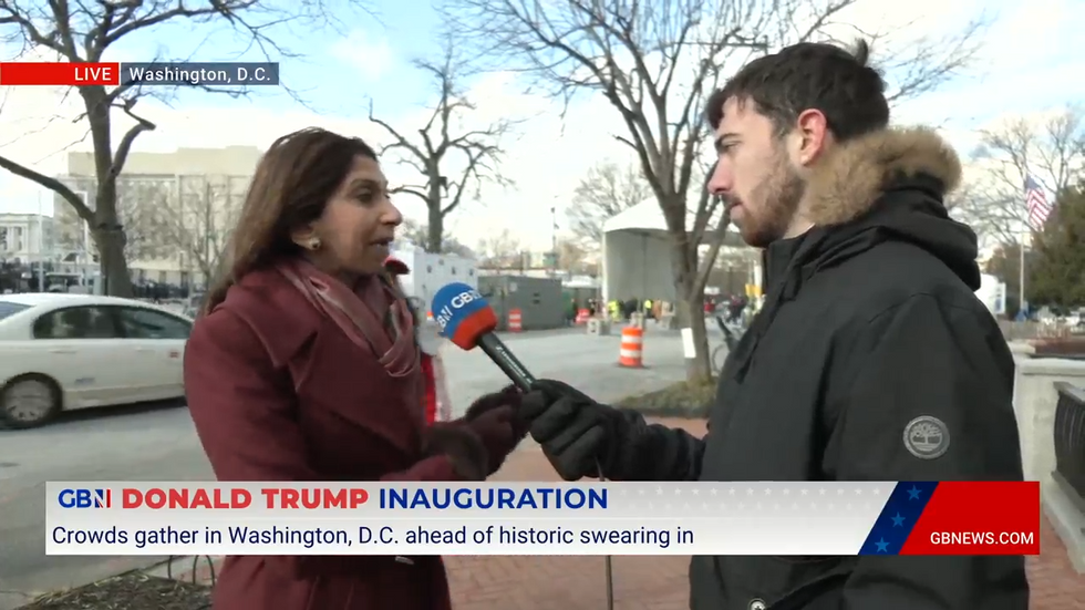 u200bSuella Braverman spoke to Steven Edginton in Washington DC