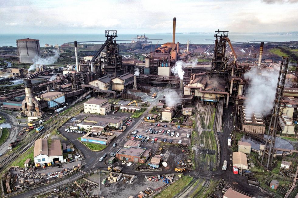 u200bTata Steel factory in Port Talbot