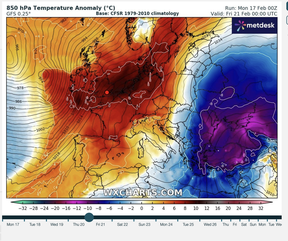 \u200bTemperatures to feel unseasonably warm