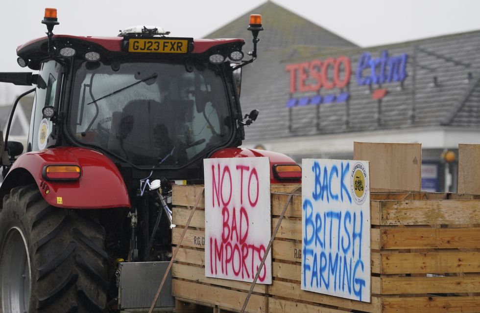 u200bTesco has backed farmers pver the controversial plans