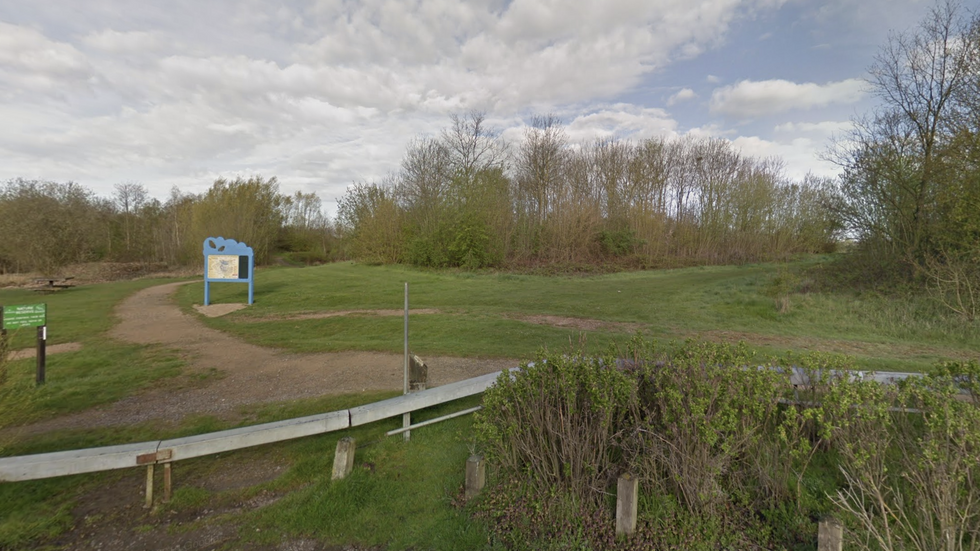 u200bThe entrance to Blue Lagoon in Bletchley