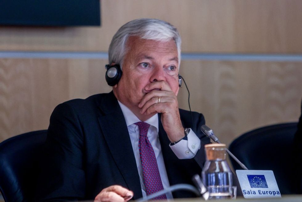 \u200bThe EU Commissioner for Justice, Didier Reynders,