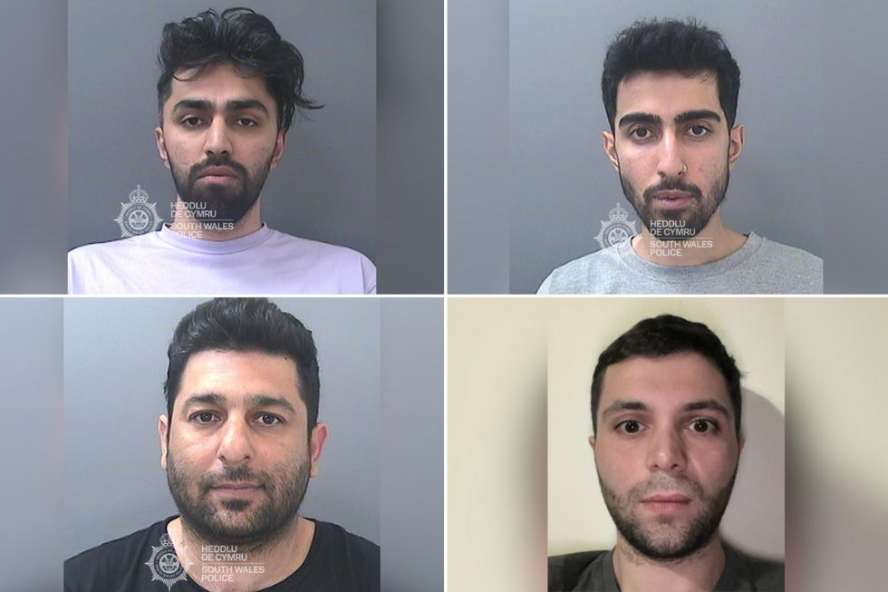 u200bThe four men have been jailed