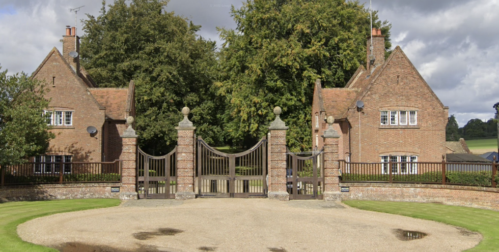 u200bThe gates to the Chequers estate