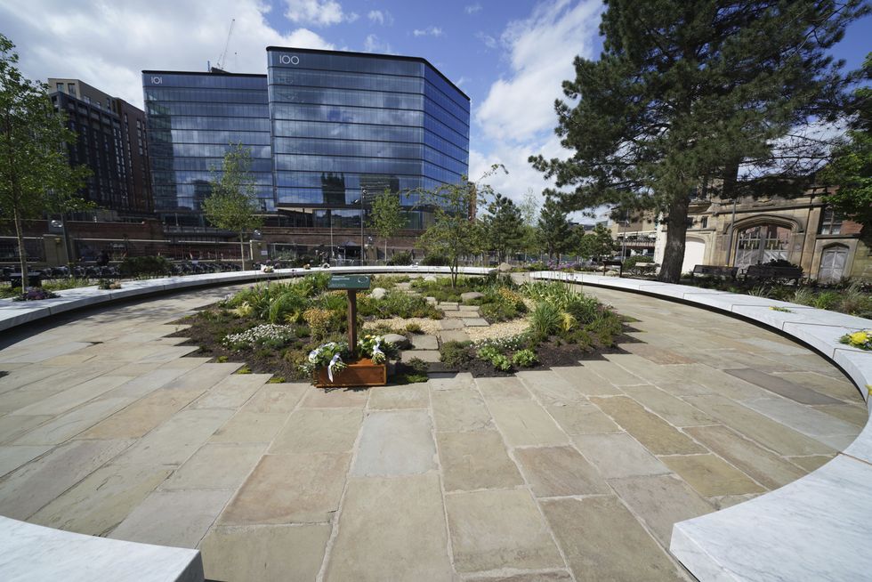 u200bThe Glade of Light Memorial dedicated to the memory of those who died at the Manchester Arena bombing in 2017