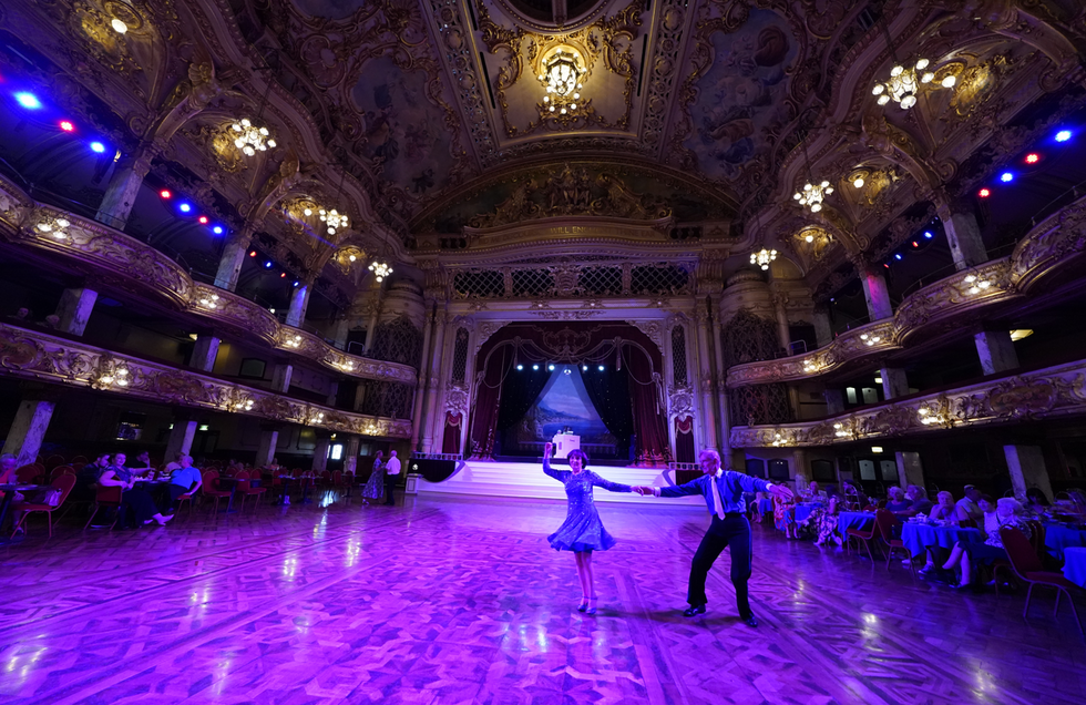 u200bThe iconic Blackpool ballroom