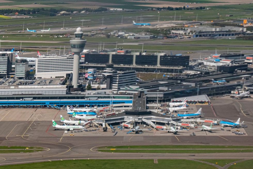 \u200bThe incident took place at Schipol airport