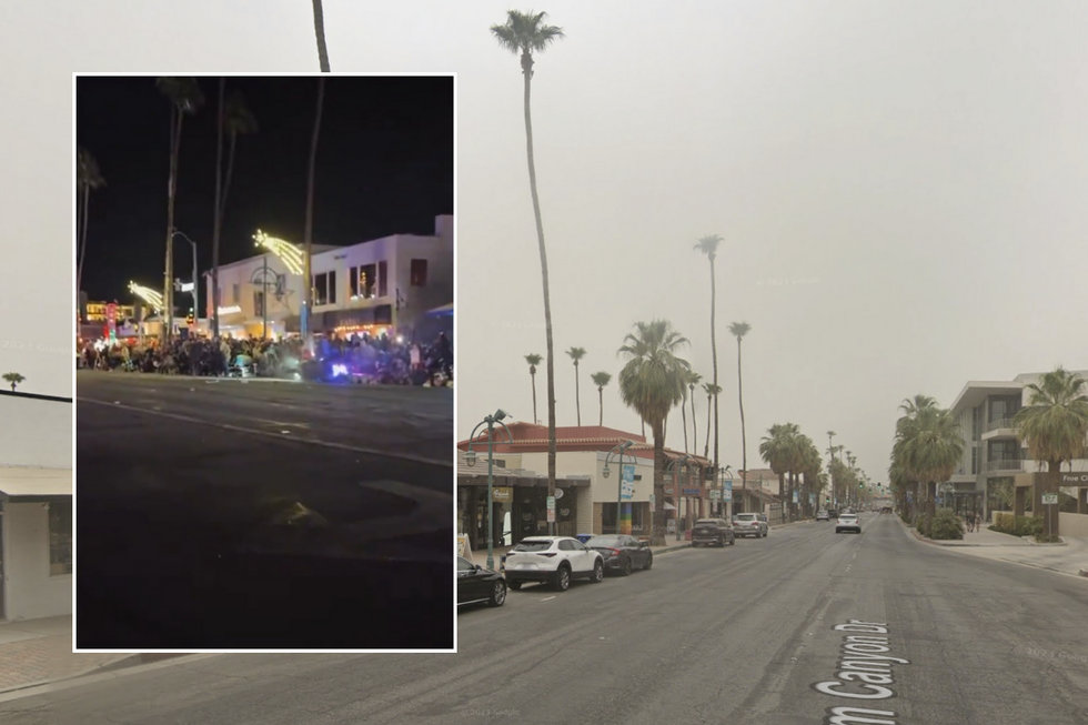 u200bThe incident took place during the popular event in Palm Springs