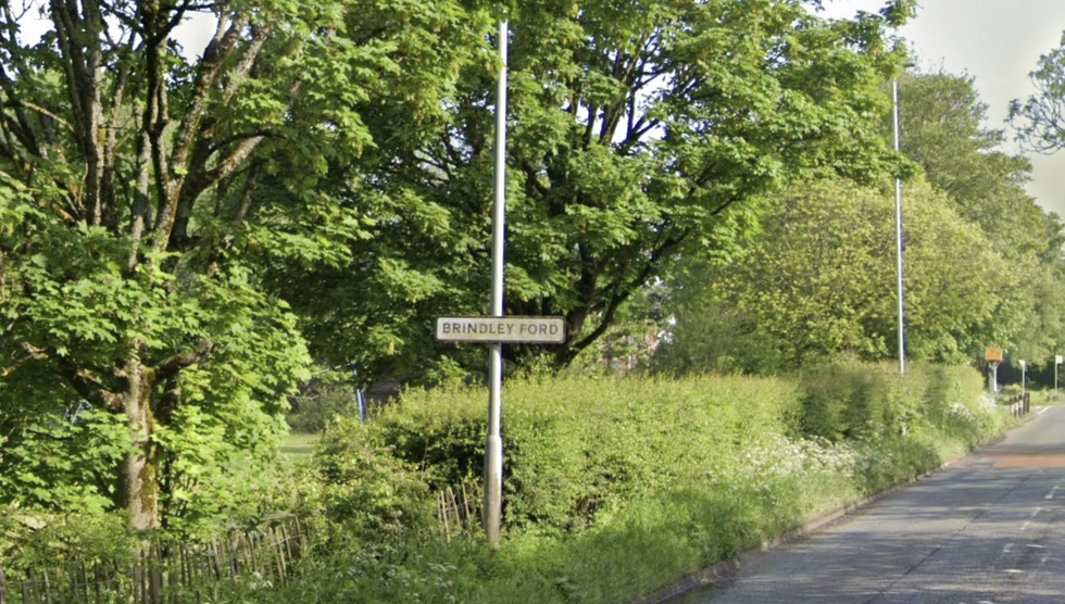 u200bThe incident took place in Brindley Ford, Staffordshire