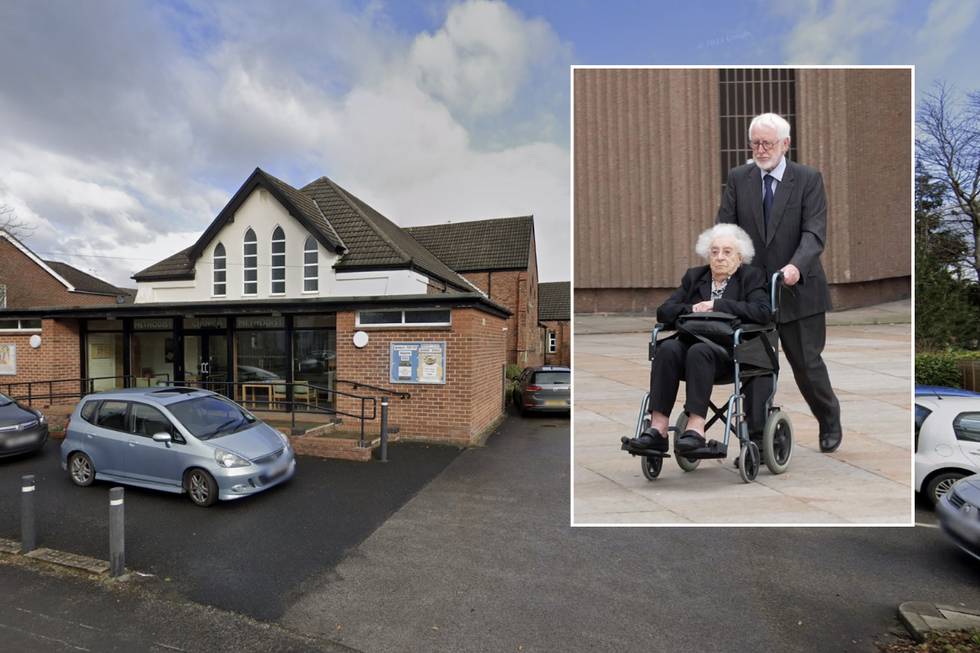 u200bThe incident took place outside the Formby Methodist Church last August