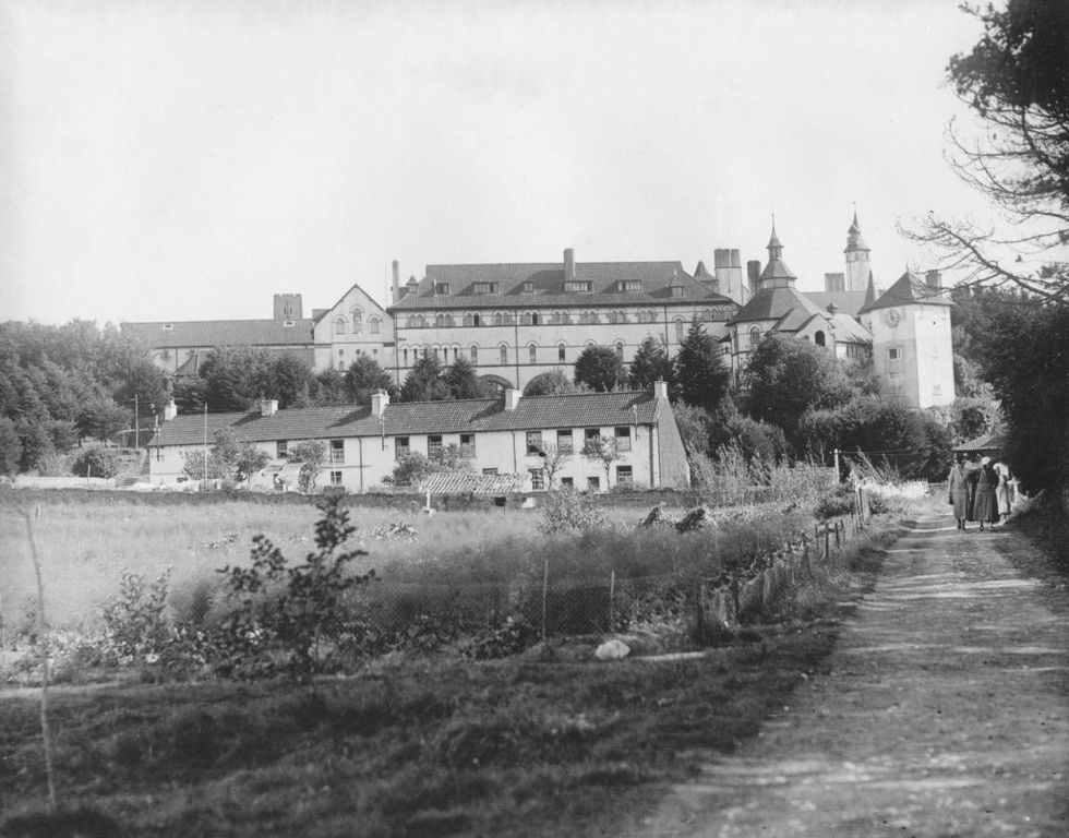 u200bThe Monastery on Caldey Island, Wales, circa 1935