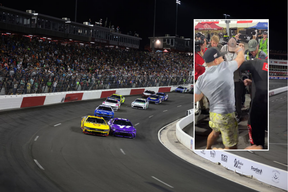 NASCAR All-Star Race erupts into chaos as brawl breaks out between ...