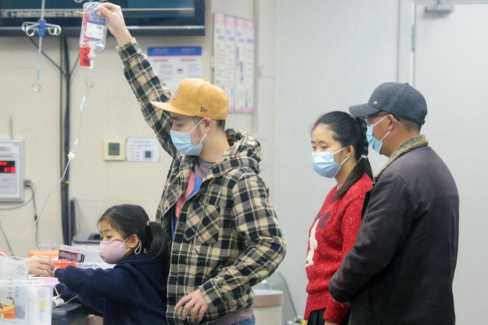 u200bthe pediatric department of a hospital in Hangzhou, eastern China's Zhejiang province