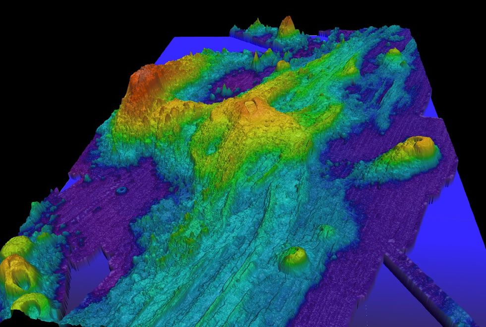 u200bThe undersea volcano range of Axial Seamount