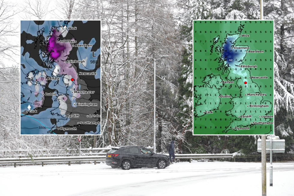 u200bThere was snow last month across the UK