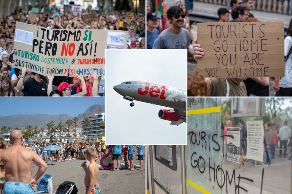 u200bThere was widespread protests against mass tourism