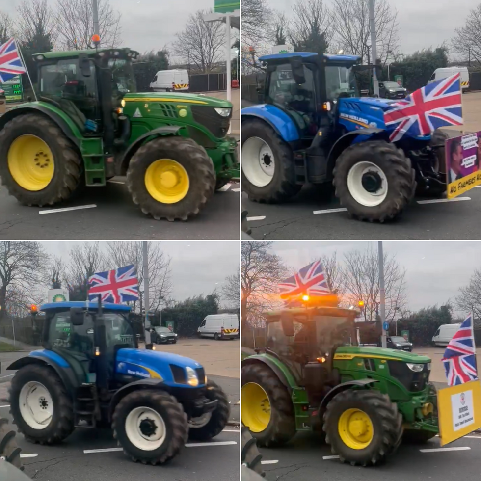 \u200bTractors moving to Westminster