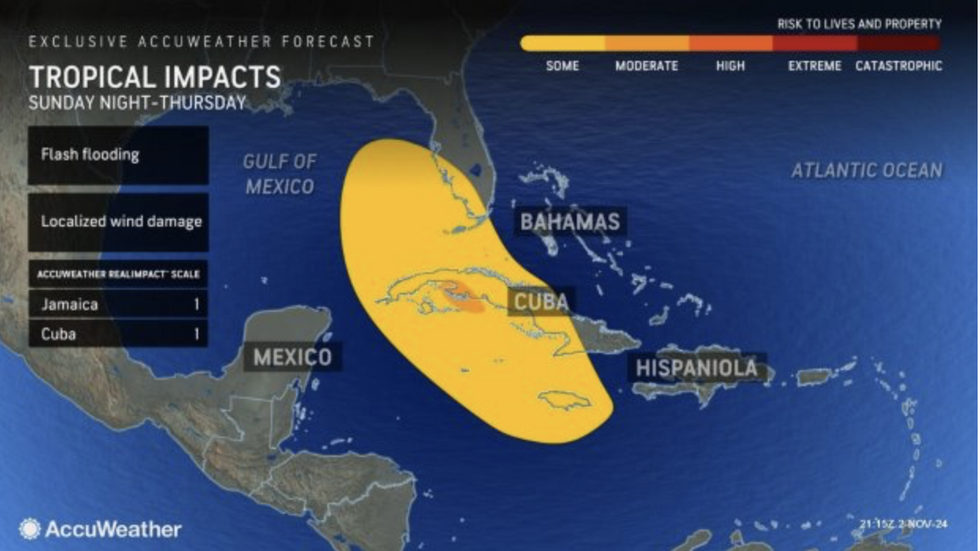 u200bTropical impact map