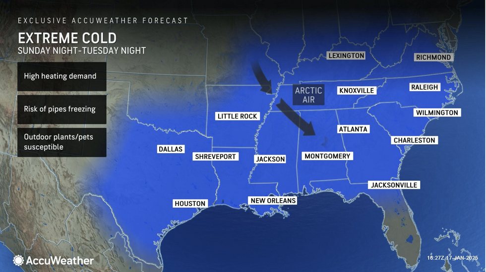 u200bUS to see extreme cold until Tuesday