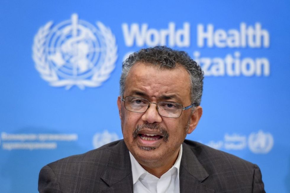 u200bWorld Health Organization (WHO) Director-General Tedros Adhanom Ghebreyesus