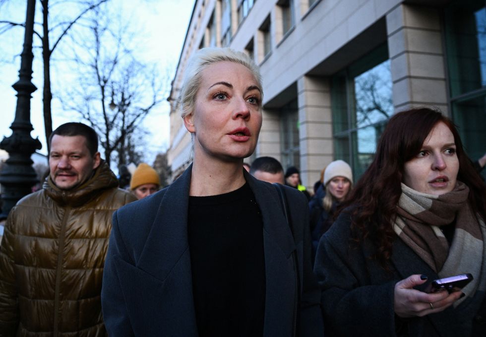 \u200bYulia Navalnaya, the widow of Alexei Navalny