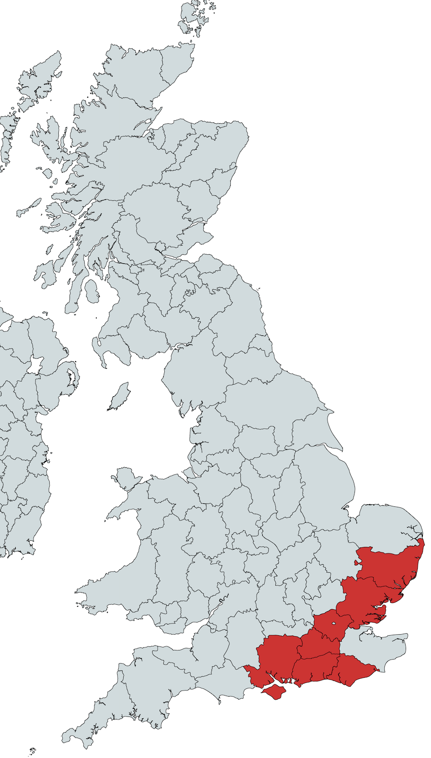 UK council map