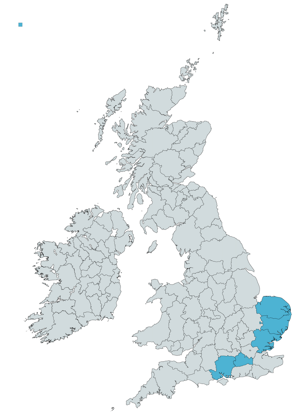 UK council map