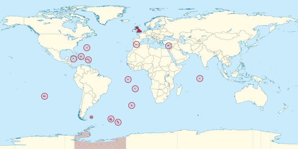 UK's overseas territories