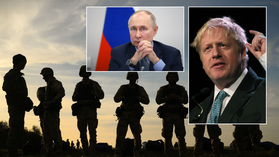 UK Troops/Putin/Johnson