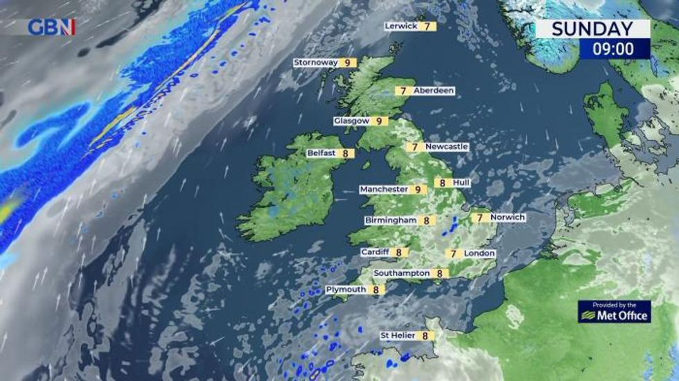 UK weather: Mainly dry with best of sunshine in north