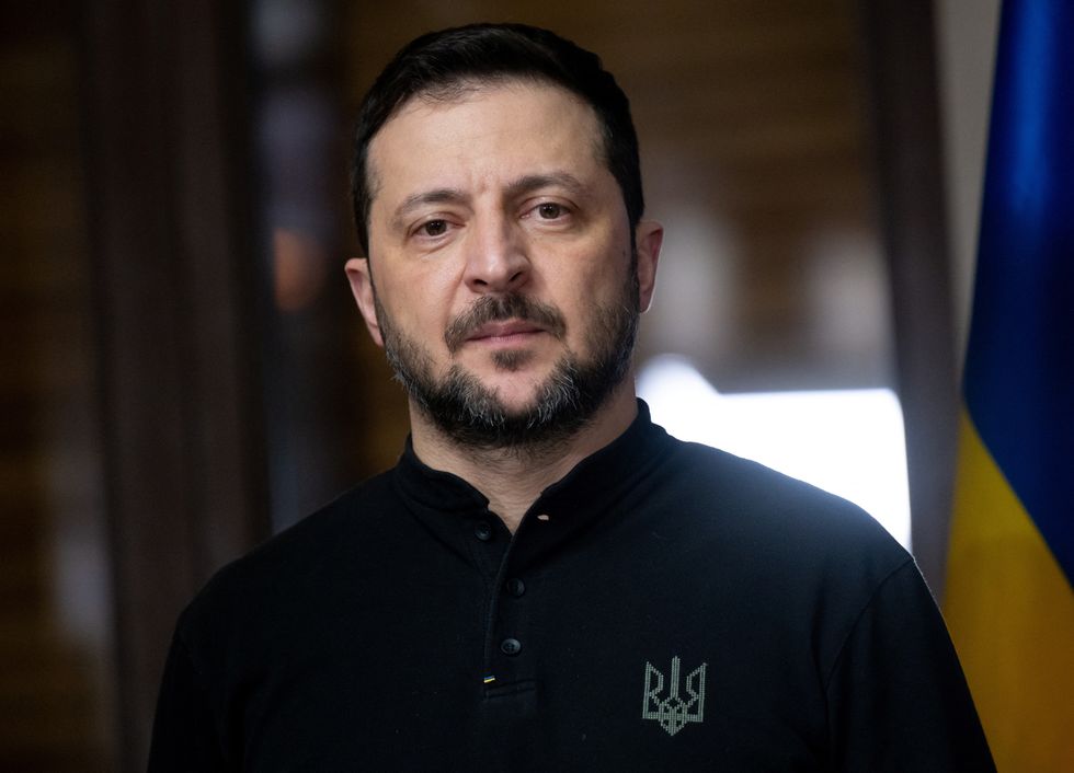 Ukrainian President Volodymyr Zelensky