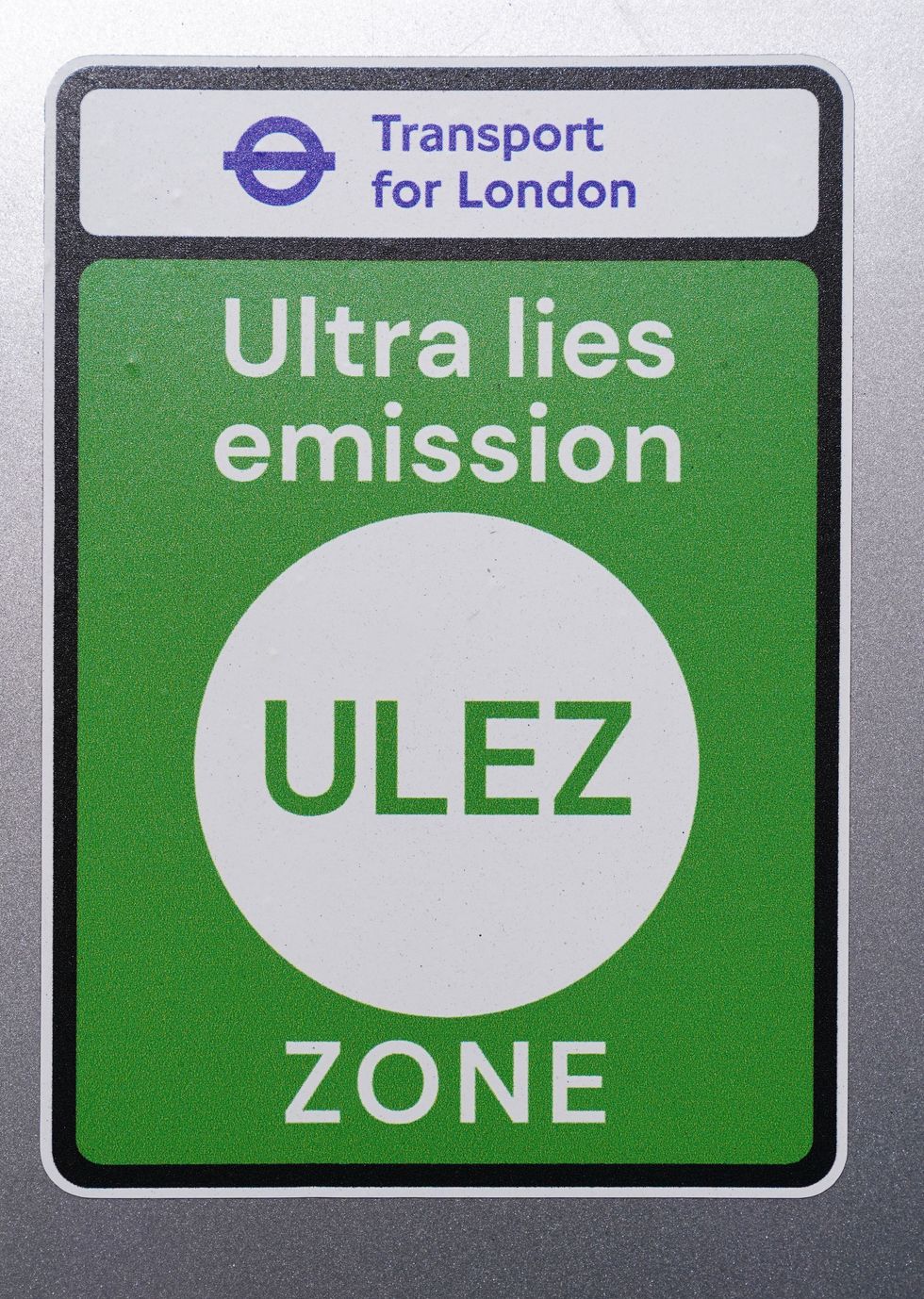 Ulez sign