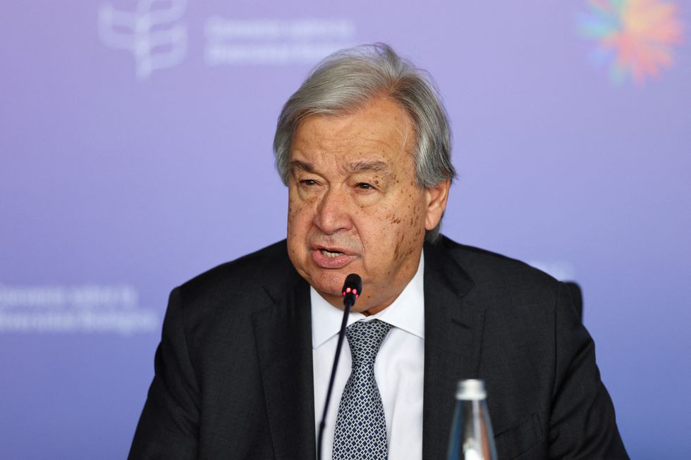 UN Secretary-General Antonio Guterres