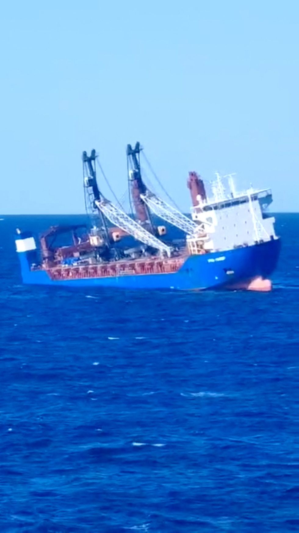 Ursa Major sinking off coast of Spain